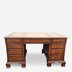 George III Style Partners Desk England 19th century - 4467052