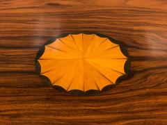 George III Style Rosewood and Inlay Serving Tray - 483137