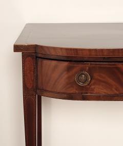 George III Three Drawer Mahogany Oxbow Server circa 1790 - 3389964