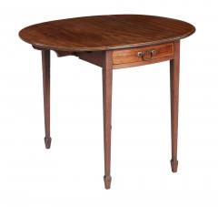 George III Tiger Stripe Mahogany Pembroke Table - 4732813