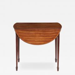 George III Tiger Stripe Mahogany Pembroke Table - 4732916