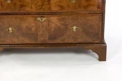 George III Walnut and Mahogany Chest on Chest English Circa 1780  - 2200296