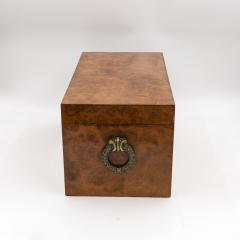 George III Yew Wood Tea Caddy English circa 1800 - 3976851