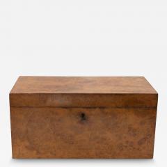 George III Yew Wood Tea Caddy English circa 1800 - 3978961