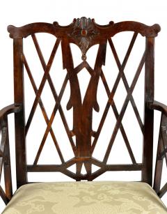 George III Yewwood Cockpen Armchair - 3740830