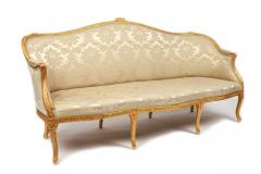George III period giltwood sofa in the Chippendale manner - 2029608