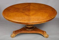 George IV Amboyna and Parcel Gilt Center Table - 2508474