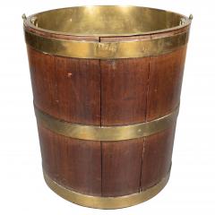 George IV Mahogany And Brass Bound Peat Bucket - 4330323