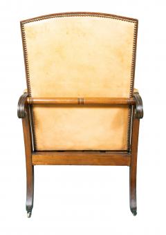 George IV Mahogany Reclining Library Armchair - 4322970