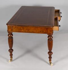 George IV Pollard Oak Writing Table - 2799741