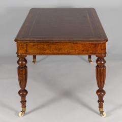 George IV Pollard Oak Writing Table - 2799744