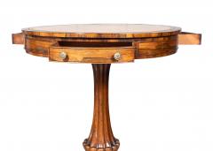 George IV Rosewood Drum Table - 4396702