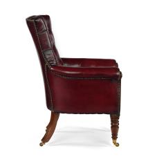 George IV mahogany library chair - 4209563