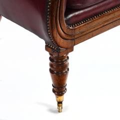 George IV mahogany library chair - 4209567