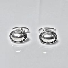 George Jensen Georg Jensen Sterling Cufflinks designed by Harald Nielsen No 44B - 1062483