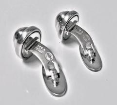 George Jensen Georg Jensen Sterling Cufflinks designed by Harald Nielsen No 44B - 1062485