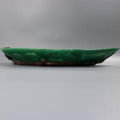 George Jones Large George Jones Majolica Banana Leaf Platter - 4050553