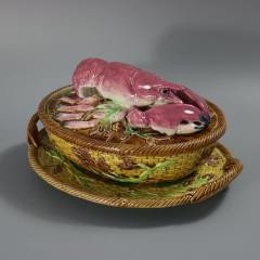 George Jones Majolica Lobster Dish - 4242934