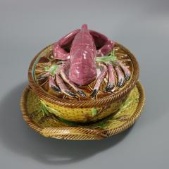 George Jones Majolica Lobster Dish - 4242937