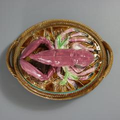 George Jones Majolica Lobster Dish - 4242939