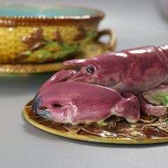 George Jones Majolica Lobster Dish - 4242940