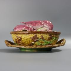 George Jones Majolica Lobster Dish - 4242942