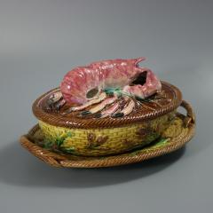 George Jones Majolica Lobster Dish - 4598048