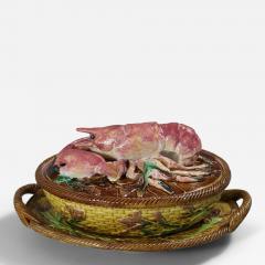 George Jones Majolica Lobster Dish - 4598105