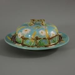 George Jones Majolica Muffin Dish and Cover - 3234089