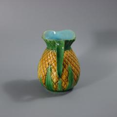 George Jones Majolica Pineapple Form Milk Jug - 4435212