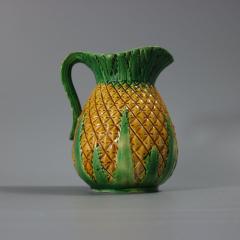 George Jones Majolica Pineapple Form Milk Jug - 4435214