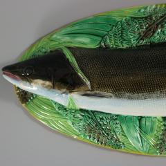 George Jones Majolica Salmon Tureen - 3719750