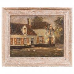 George Joseph Stimart Charming Country Oil Painting - 1095801