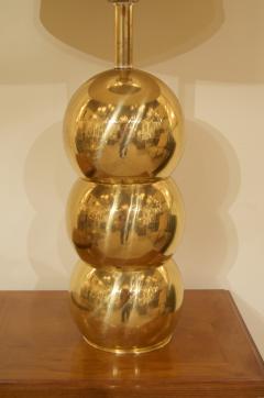 George Kovacs Kovacs Style Brass Orb Lamp - 1826281