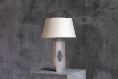 George Kovacs Minimalist Steel Table Lamp France 1970s - 3535451