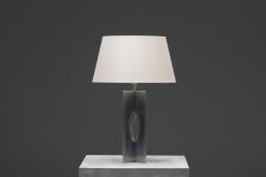 George Kovacs Minimalist Steel Table Lamp France 1970s - 3535458