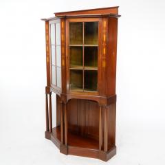 George Montague Ellwood Arts and Crafts Mahogany Display Cabinet designed by G M Ellwood - 4183037