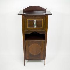 George Montague Ellwood G M Ellwood J S Henry J M King attr An Arts Crafts Mahogany Music Cabinet  - 4191767