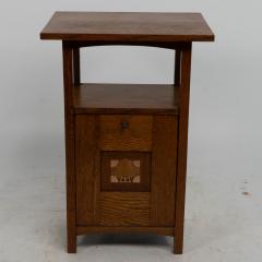 George Montague Ellwood G M Ellwood for J S Henry An Oak Inlaid Coal Purdonium - 4183052