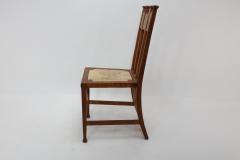 George Montague Ellwood George Montague Ellwood Made by J S Henry a Pair of Matching Oak Dining Chairs - 4183061