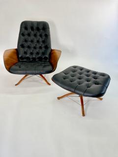 George Mulhauser 1st Generation Mr Chair and Ottoman by George Mulhauser for Plycraft - 3536565