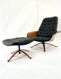 George Mulhauser 1st Generation Mr Chair and Ottoman by George Mulhauser for Plycraft - 3536642