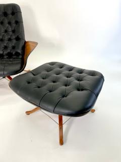 George Mulhauser 1st Generation Mr Chair and Ottoman by George Mulhauser for Plycraft - 3536657