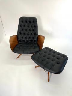 George Mulhauser 1st Generation Mr Chair and Ottoman by George Mulhauser for Plycraft - 3536658