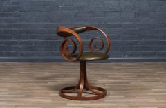 George Mulhauser George Mulhauser Scroll Swiveling Armchair for Plycraft - 4343221