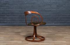 George Mulhauser George Mulhauser Scroll Swiveling Armchair for Plycraft - 4343227