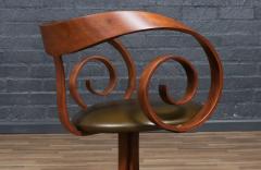 George Mulhauser George Mulhauser Scroll Swiveling Armchair for Plycraft - 4343242