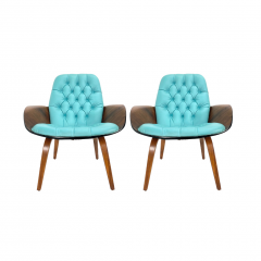 George Mulhauser Mrs Lounge Chair by George Mulhauser for Plycraft Pair Available  - 3157967
