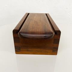 George Nakashima 1960s Studio Piece Walnut Wood Box Slide Open Modern Design after Nakashima - 2489578