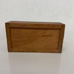 George Nakashima 1960s Studio Piece Walnut Wood Box Slide Open Modern Design after Nakashima - 2489585